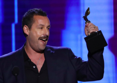 adam sandler laughs off his oscar snub by winning another top prize