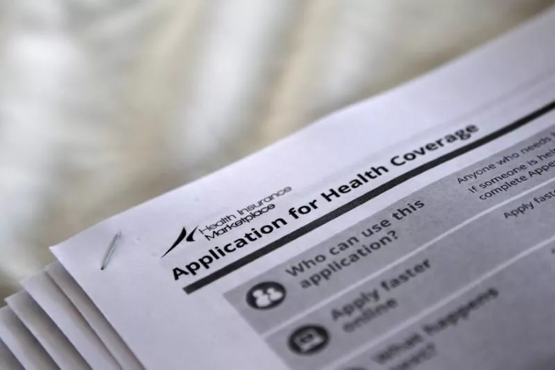 representational image showing a form for health coverage photo reuters representational image showing a form for health coverage photo reuters