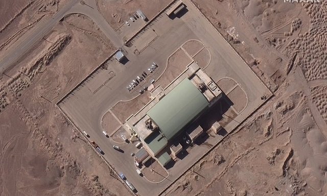 an activity at the imam khomeini space center in iran 039 s semnan province an iranian rocket failed to put a satellite into orbit on sunday feb 9 2020 state television reported the latest setback for a program the u s claims helps tehran advance its ballistic missile program photo maxar technologies