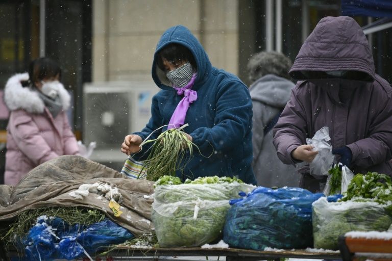 the coronavirus outbreak in china has disrupted supply chains causing a spike in food prices photo afp