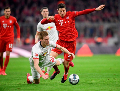 leipzig hold bundesliga leaders bayern to stay point behind leipzig hold bundesliga leaders bayern to stay point behind