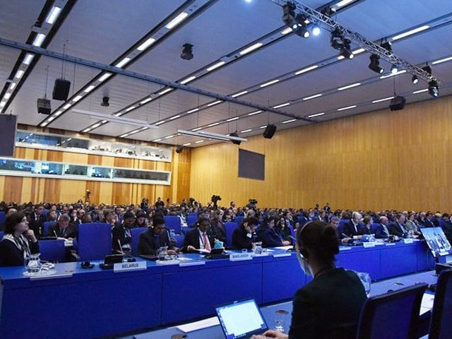around 2 000 participants are attending the quadrennial event at the iaea headquarters to discuss commitments actions and the way forward to strengthen nuclear security photo twitter iaea around 2 000 participants are attending the quadrennial event at the iaea headquarters to discuss commitments actions and the way forward to strengthen nuclear security photo twitter iaea