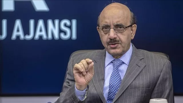 file photo of ajk president sardar masood khan photo anadolu agency file photo of ajk president sardar masood khan photo anadolu agency