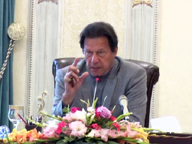 pm imran chairs a meeting of federal cabinet in islamabad on tuesday screengrab