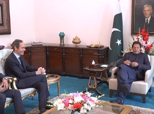 imran khan lauds pepsico ventures as well as its proposed future investment plans for pakistan screengrab