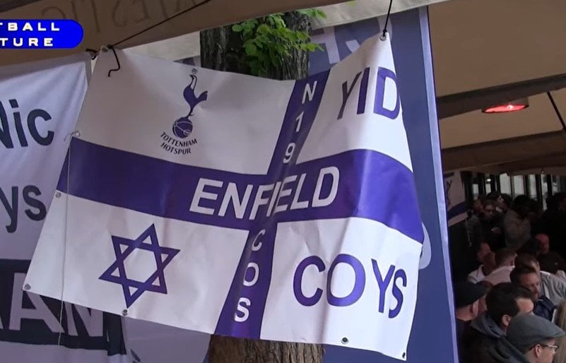 the word has been deployed as a term of abuse against jews but a section of spurs 039 support has taken in terrace chants photo afp