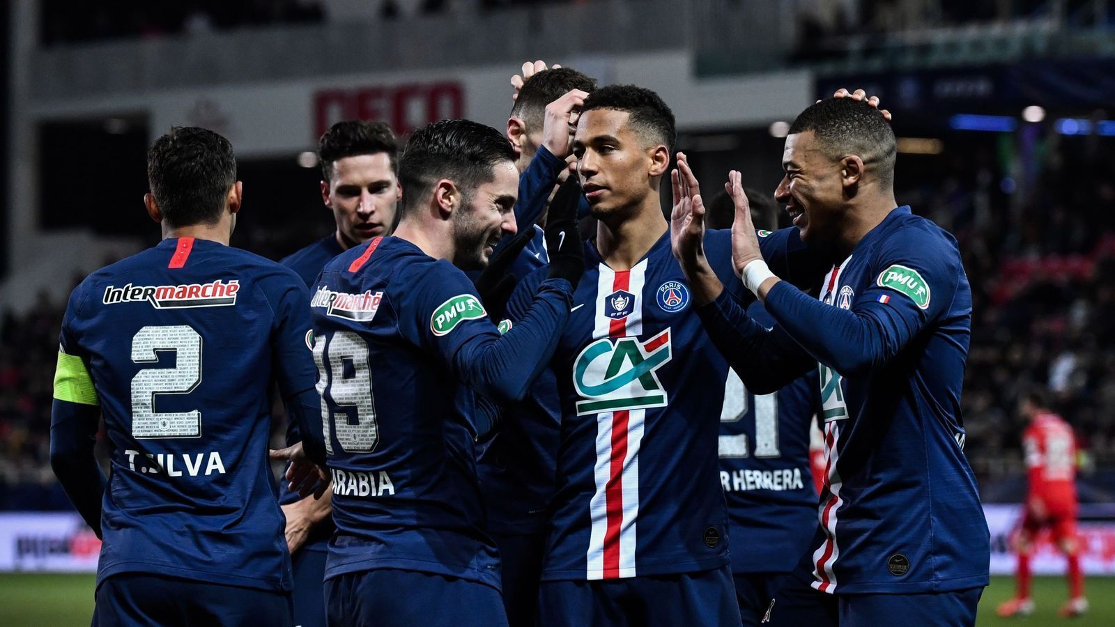 angel di maria and mauro icardi were on the bench while neymar was not even in the squad photo afp