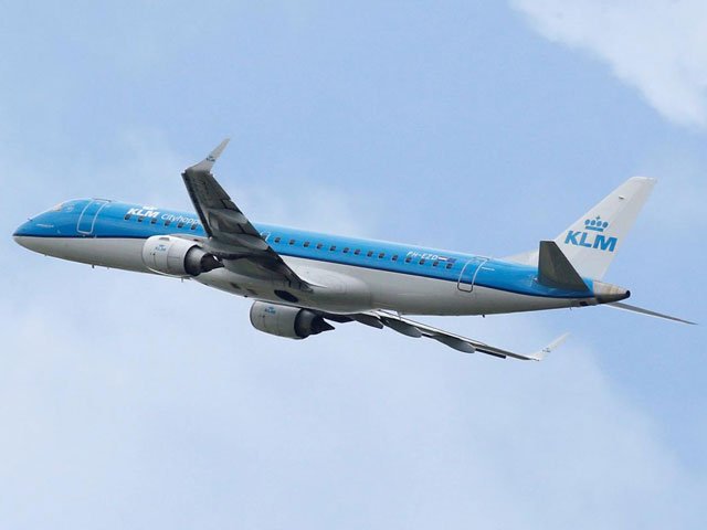 file photo a klm commercial passenger jet takes off in blagnac near toulouse france may 29 2019 photo reuters file