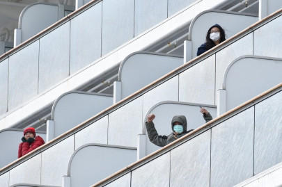 coronavirus cases on japan ship rise to 355 coronavirus cases on japan ship rise to 355
