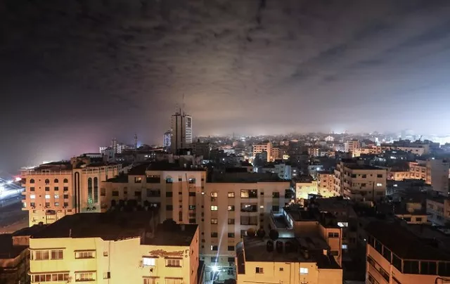 this picture taken early on feb 16 2020 shows a general view from above of gaza city a day after israeli warplanes attacked hamas positions in retaliation against rocket fire from the palestinian enclave into israel photo afp this picture taken early on feb 16 2020 shows a general view from above of gaza city a day after israeli warplanes attacked hamas positions in retaliation against rocket fire from the palestinian enclave into israel photo afp