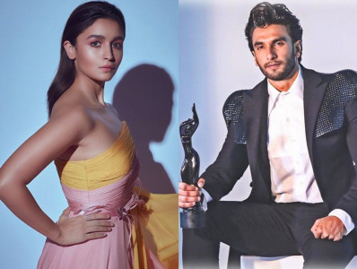 alia bhatt ranveer singh win filmfare best actor trophies for gully boy alia bhatt ranveer singh win filmfare best actor trophies for gully boy