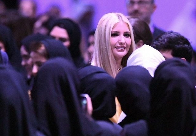 ivanka trump advisor to us president donald trump congratulated the kingdom and four other countries in the mena region for instituting significant reforms over the past two years photo afp file