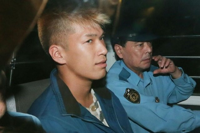a photo taken on july 27 2016 shows murder suspect satoshi uematsu in sagamihara japan photo afp a photo taken on july 27 2016 shows murder suspect satoshi uematsu in sagamihara japan photo afp