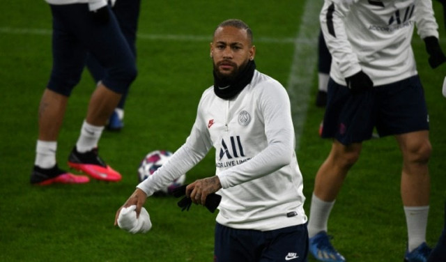 manager named the brazilian superstar in his squad for their last 16 first leg tie in germany photo afp manager named the brazilian superstar in his squad for their last 16 first leg tie in germany photo afp