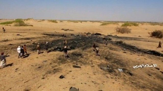 the huthis said they took down the tornado aircraft on friday over the volatile northern province of al jawf photo afp