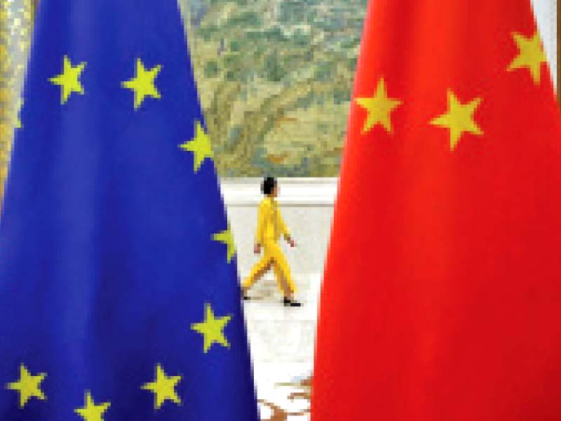 the investment deal aims to create an equal playing field for european businesses in china photo reuters
