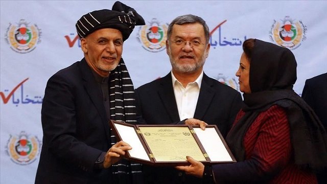 president ghani secures second term as us taliban inch closer to deal photo anadolu agency