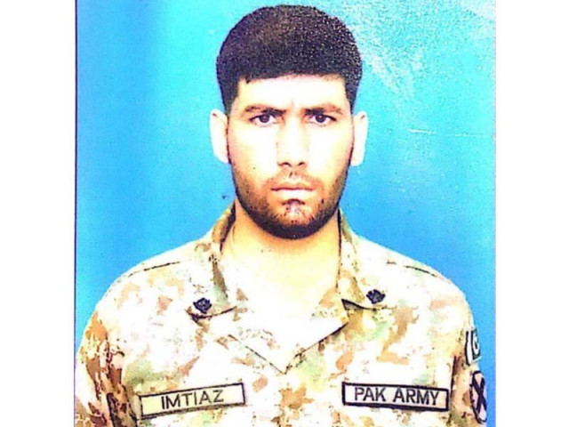 sepoy imtiaz ali 30 resident of pabbi village in nowshera district photo ispr