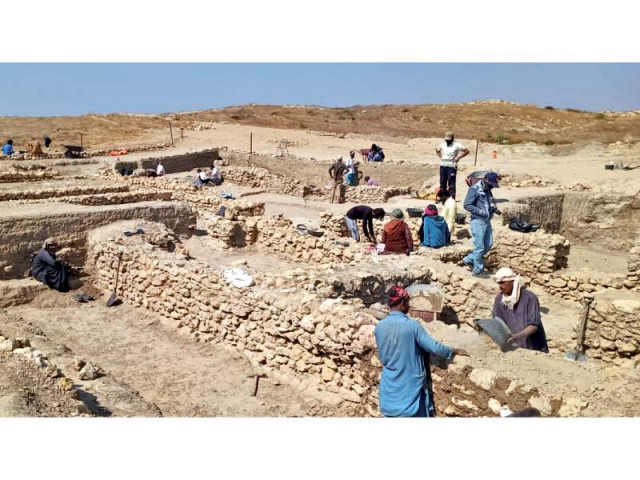 excavations are being carried out at the historic city of bhanbhore which dates back to the first century bce photo express excavations are being carried out at the historic city of bhanbhore which dates back to the first century bce photo express