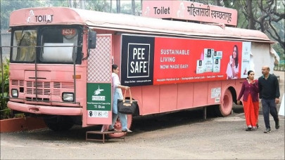 washroom on wheels india firm turns buses into women s toilets washroom on wheels india firm turns buses into women s toilets