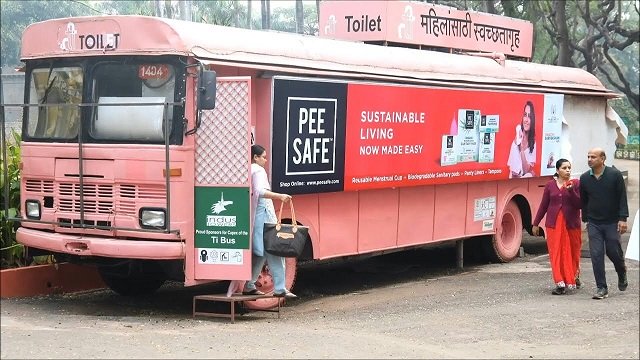 washroom on wheels india firm turns buses into women s toilets