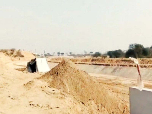 canal to irrigate khushab s villages