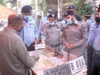 drive against fake number plates launched