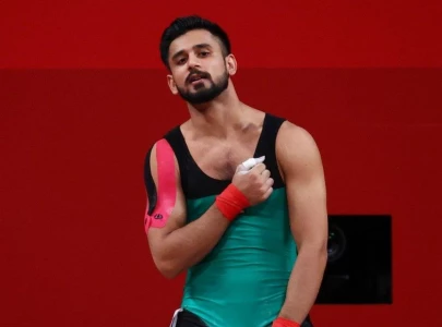 pakistani weightlifter talha talib falls two kilograms too short of bronze in tokyo