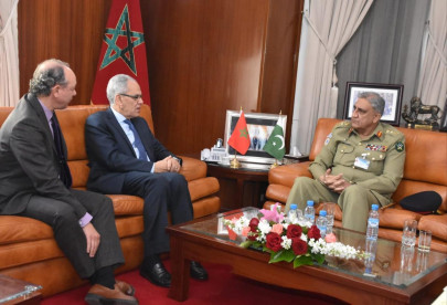 coas discusses defence security cooperation with moroccan leadership coas discusses defence security cooperation with moroccan leadership