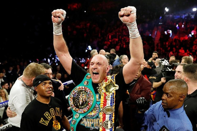 fury regained a piece of the heavyweight title more than four years after beating wladimir klitschko for the wba ibf and wbo belts and after depression drink and drug problems had threatened to end his career photo afp fury regained a piece of the heavyweight title more than four years after beating wladimir klitschko for the wba ibf and wbo belts and after depression drink and drug problems had threatened to end his career photo afp