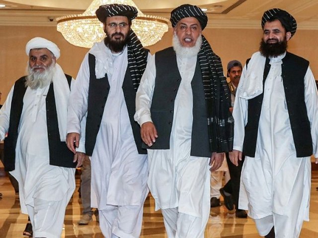 expert says path of negotiations has been chosen as it is impossible to eliminate taliban photo afp file