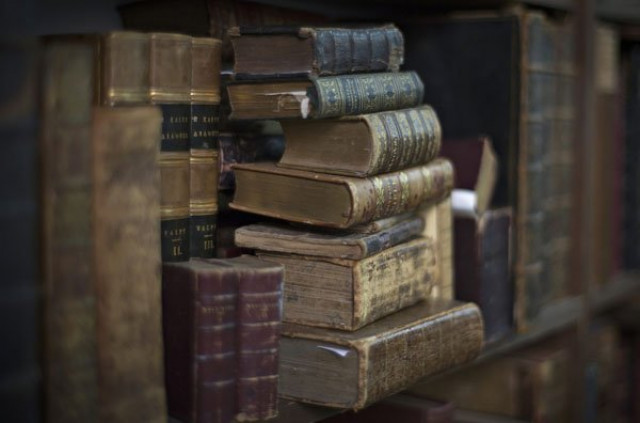 a reuters file photo showing used books sit on the shelf a reuters file photo showing used books sit on the shelf