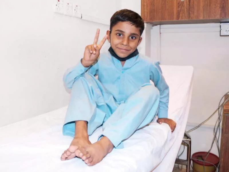 the first patient of paediatric cardiac electrophysiology at nicvd gestures after successful operation photo express the first patient of paediatric cardiac electrophysiology at nicvd gestures after successful operation photo express