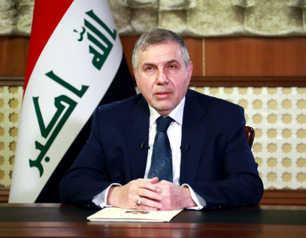 iraqi prime minister designate mohammad allawi gives a televised speech calling for a confidence vote in his government formed after mass protests across the country photo afp iraqi prime minister designate mohammad allawi gives a televised speech calling for a confidence vote in his government formed after mass protests across the country photo afp