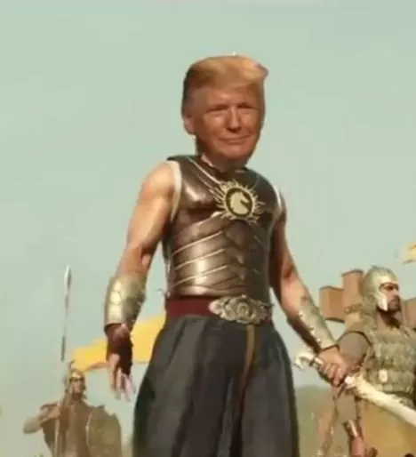 watch donald trump just shared a video of himself as bahubali watch donald trump just shared a video of himself as bahubali