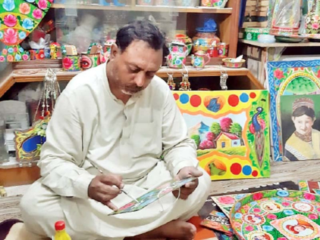 truck artist adorns household items truck artist adorns household items