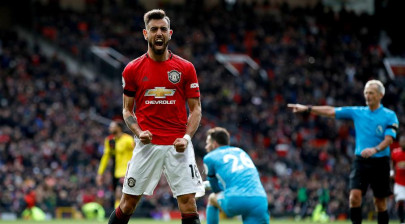 bruno fernandes has lifted the mood at manchester united solskjaer