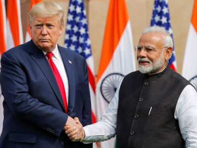 after raucous welcome in india trump clinches 3 billion military equipment sale after raucous welcome in india trump clinches 3 billion military equipment sale