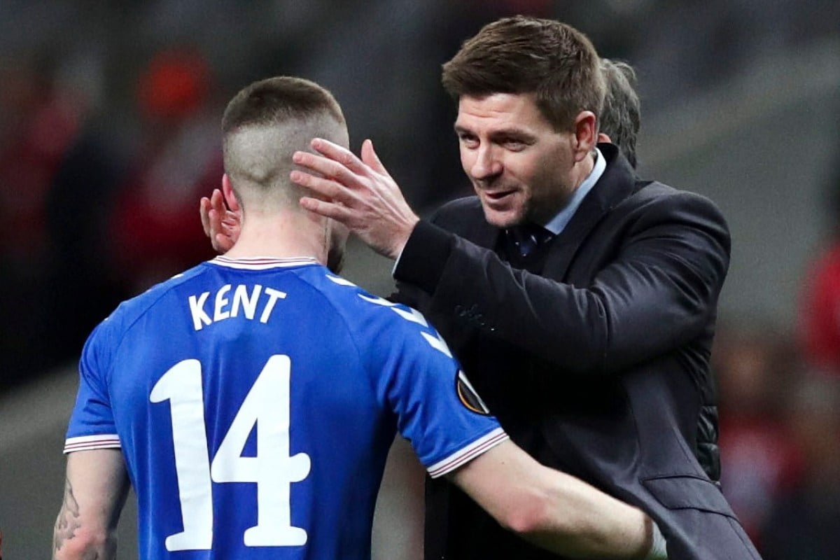 gerrard has been critical of his side in recent weeks as they have fallen 12 points behind celtic at the top of the scottish premiership photo afp