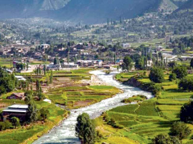 a view of the picturesque kumrat valley which has turned out to be a new attraction for tourists photo express