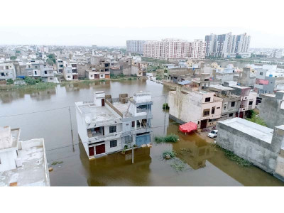 residents marooned in incholi society for two days