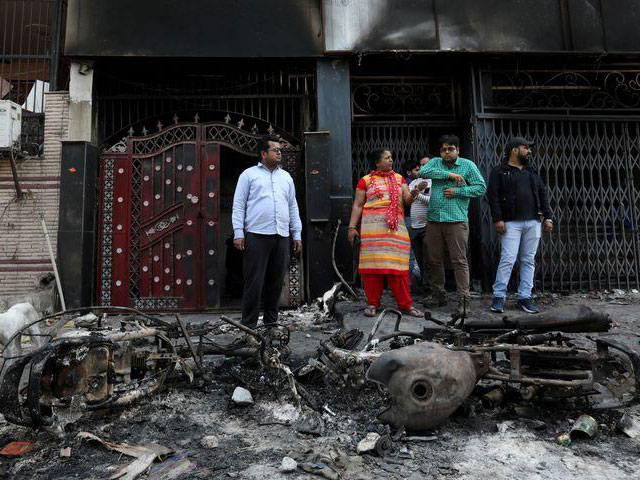 fear and suspicion have replaced generally cordial relations between hindus and muslims in the indian capital photo reuters