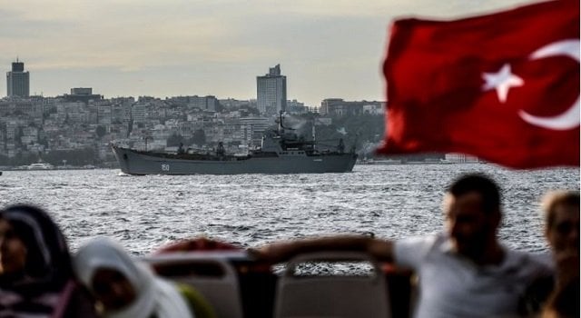 russian warships transit bosphorus as turkey tensions soar