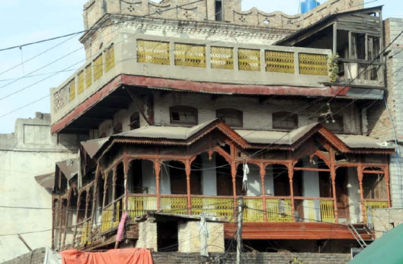 hundreds of old multi storyed buildings in dilapidated conditions put the lives of their residents at risk photos express