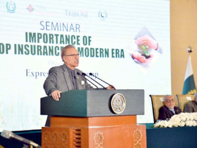 president addresses a seminar titled importance of crop insurance in the modern era photo express president addresses a seminar titled importance of crop insurance in the modern era photo express
