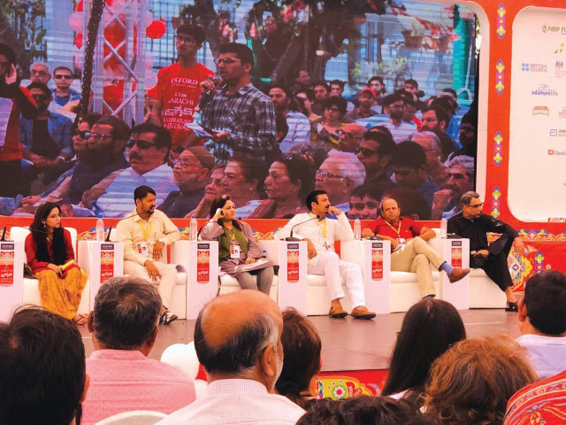 panelists discussed the role of student unions and whether the ban on these unions is legitimate during the last day of the karachi literature festival photo express panelists discussed the role of student unions and whether the ban on these unions is legitimate during the last day of the karachi literature festival photo express