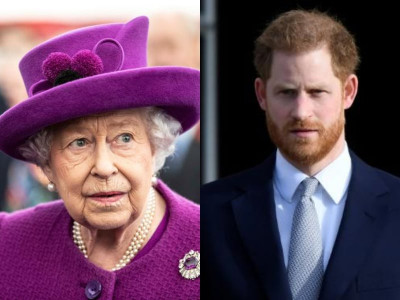 the queen is empathetic towards prince harry s exit says historian