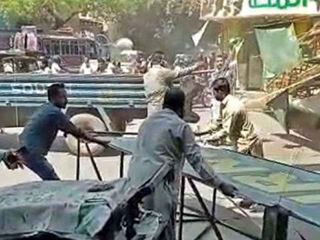 main roads still plagued by encroachments main roads still plagued by encroachments