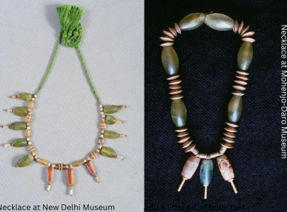 the mohenjo daro necklace two halves of a whole