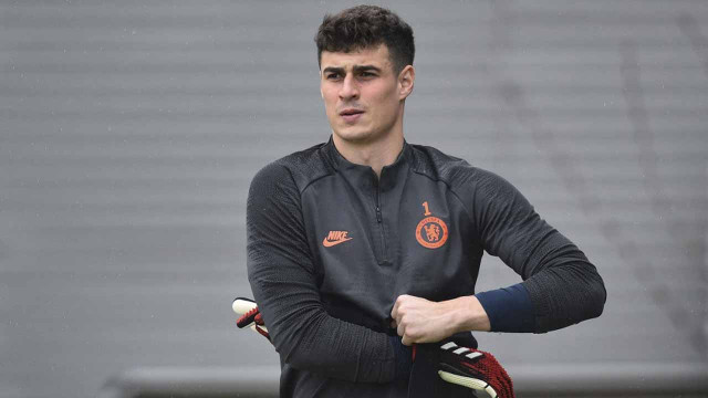 kepa arrizabalaga has fallen behind 38 year old willy caballero after a series of poor performances photo afp kepa arrizabalaga has fallen behind 38 year old willy caballero after a series of poor performances photo afp